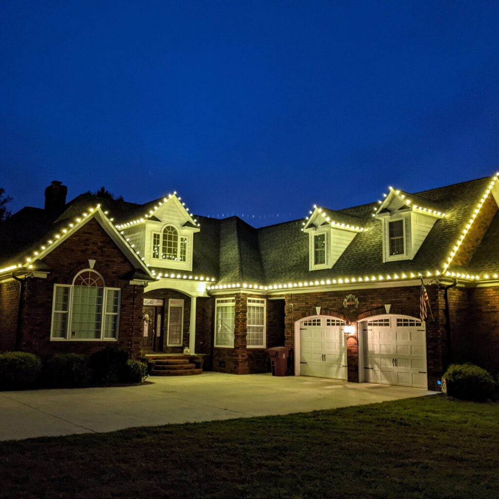 greenville nc christmas lights installation